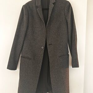 All Saints Charcoal Pea Coat